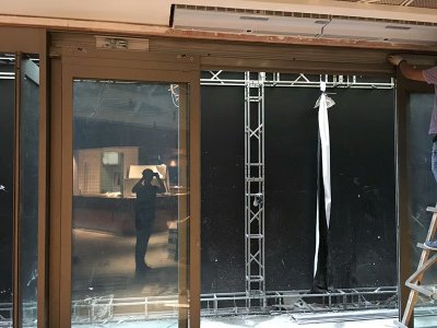 上海市商務門安裝案例