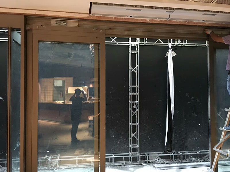 上海市商務門安裝案例