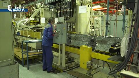 卡瑪茲發(fā)動(dòng)機(jī)廠 現(xiàn)代化R6發(fā)動(dòng)機(jī)裝配線配備新型螺母扳手，提升裝配精度與效率